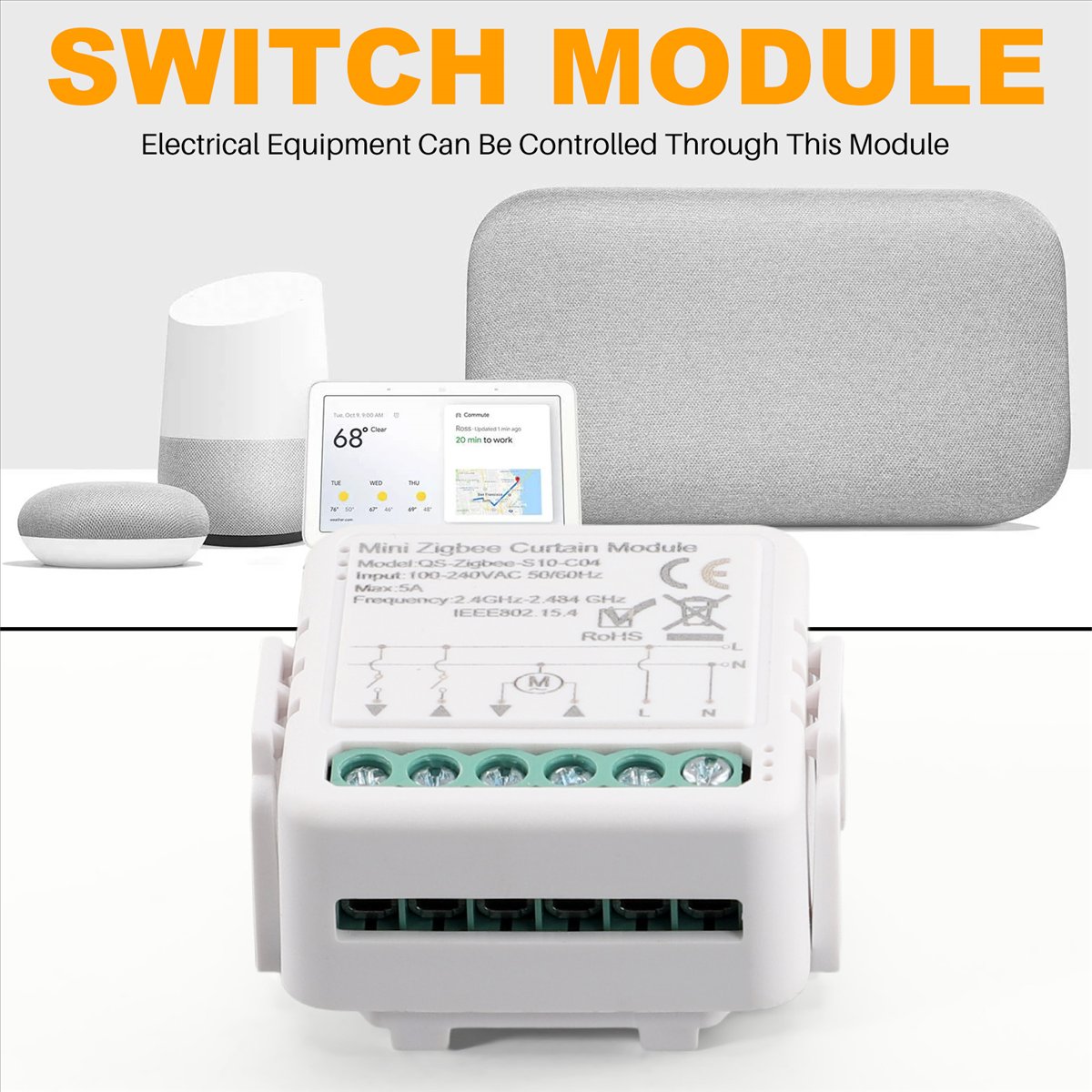 Zigbee Switch Light Curtain Di - огляд і ціна Smart Light Switch