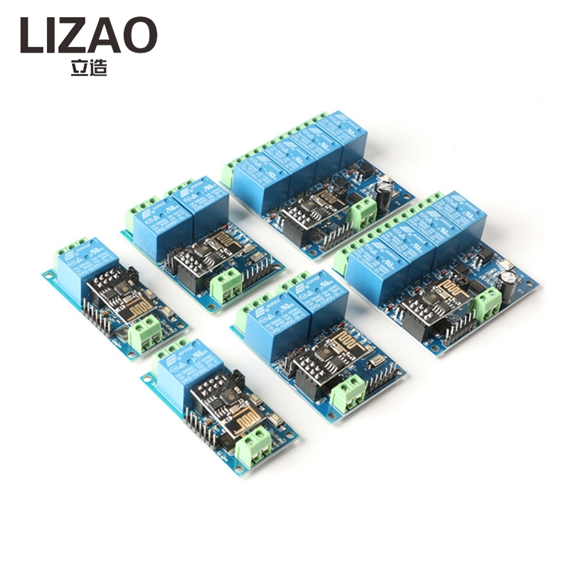 ESP8266 ESP-01 WiFi Relay Modu - огляд і ціна Smart Home Model Project