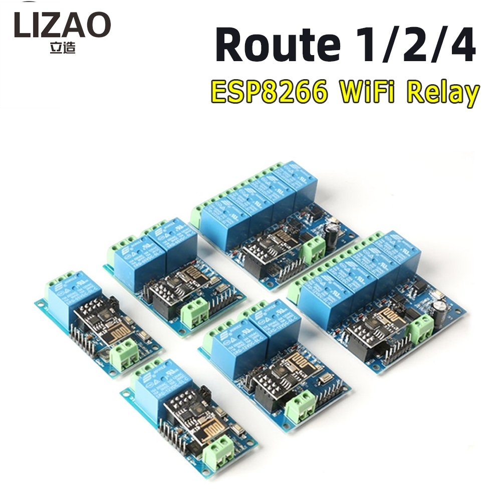 ESP8266 ESP-01 WiFi Relay Modu - огляд і ціна Smart Home Model Project