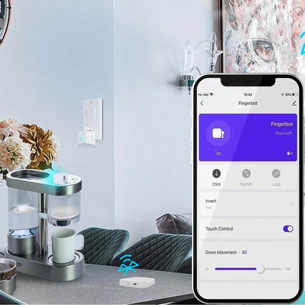 Smart ZigBee Fingerbot Wireles - огляд і ціна Smart Home Z Wave
