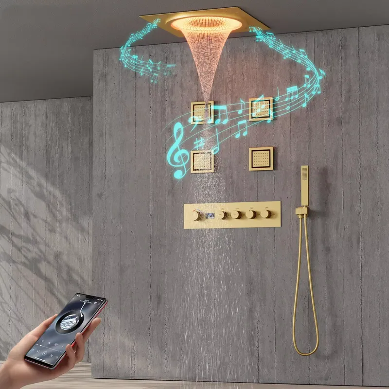 Smart LED Shower Set Bathroom  - огляд і ціна Smart Home Hotel