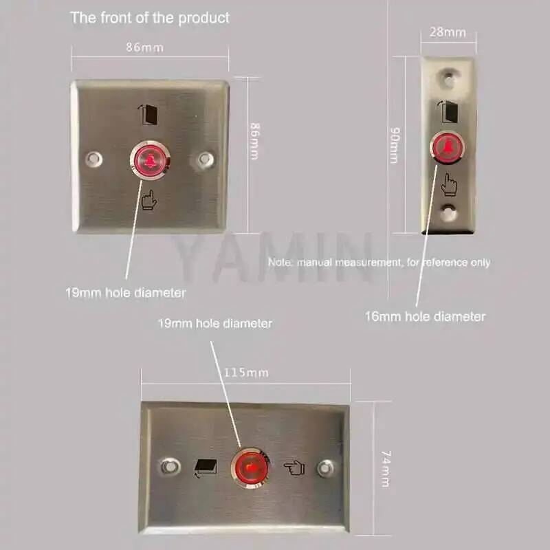 16/19mm Door Bell Momentary Re - огляд і ціна Smart Light Switch