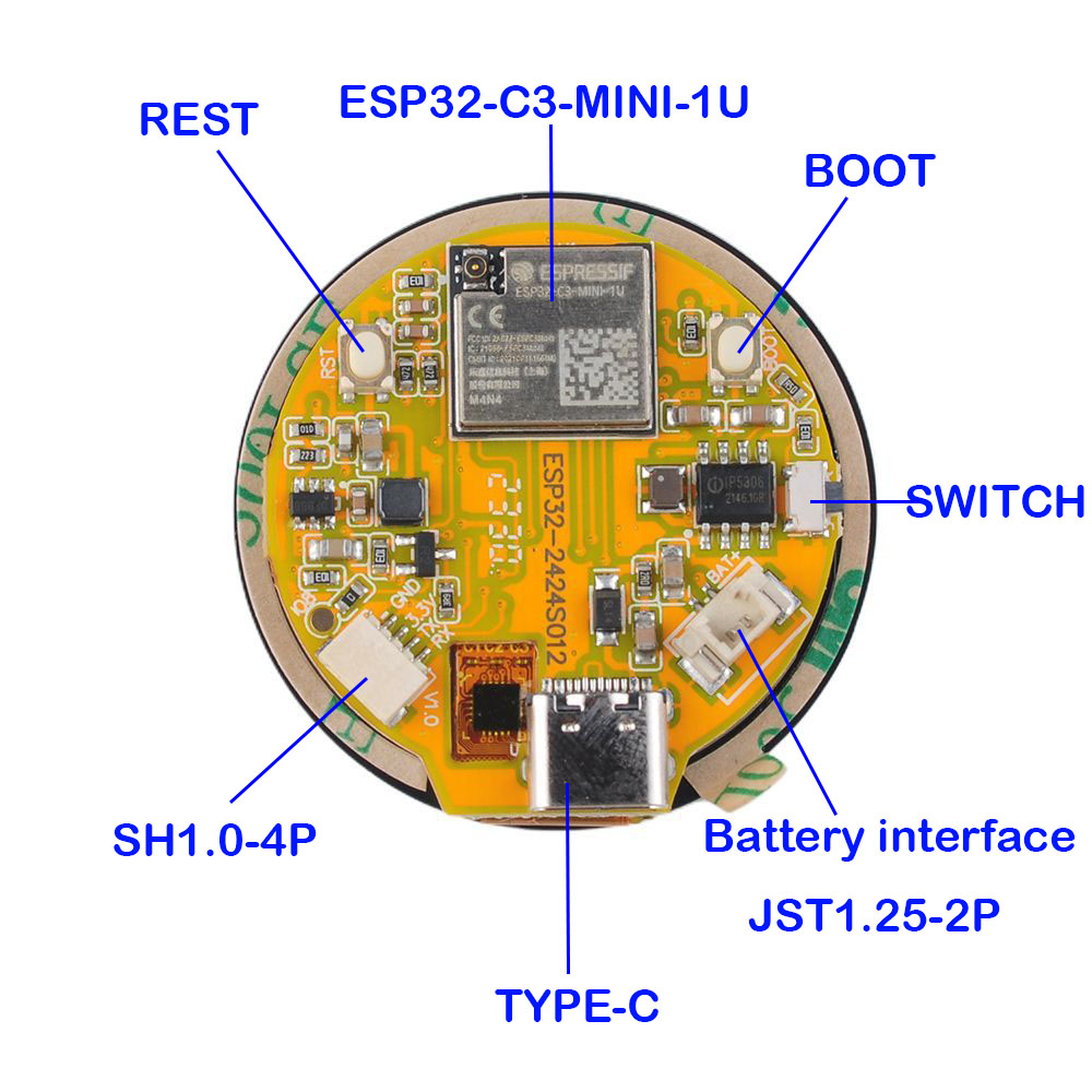 ESP32 Display 1.28 inch ESP32- - огляд і ціна Smart Home Kit For Arduino