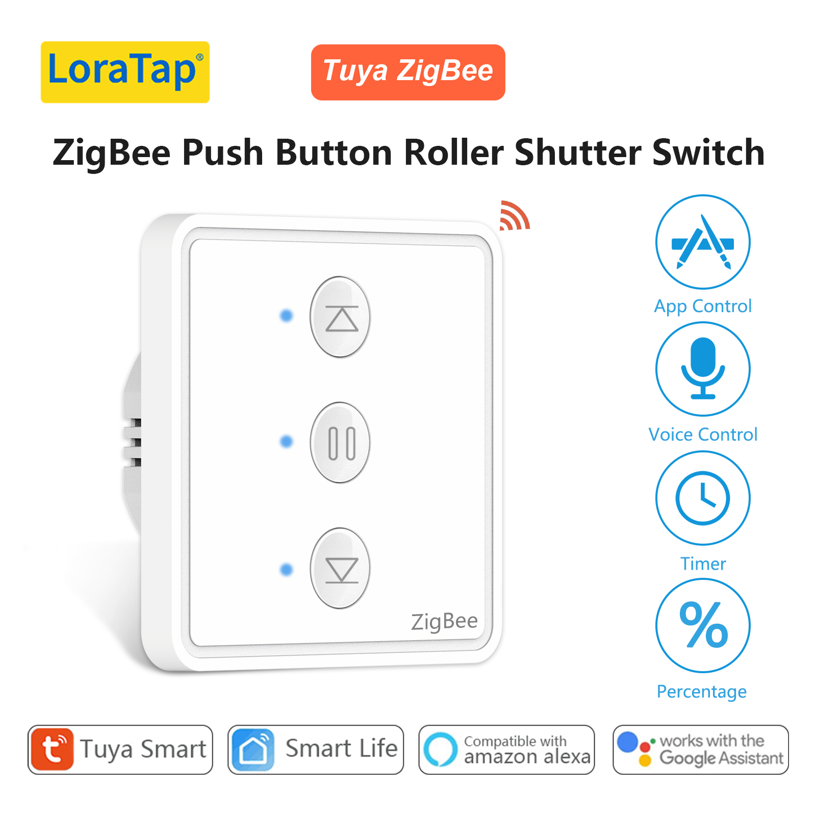 LoraTap Tuya Smart Life ZigBee - огляд і ціна Smart Home Z Wave