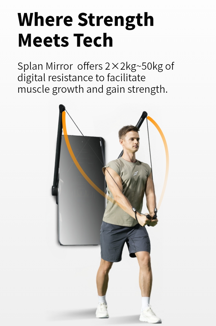 Good Quality Smart Trainer Res - огляд і ціна Smart Home Gym Mirror
