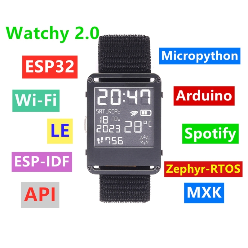 K0EA ESP32 Smartwatch Open Sou - огляд і ціна Smart Home Using Esp32