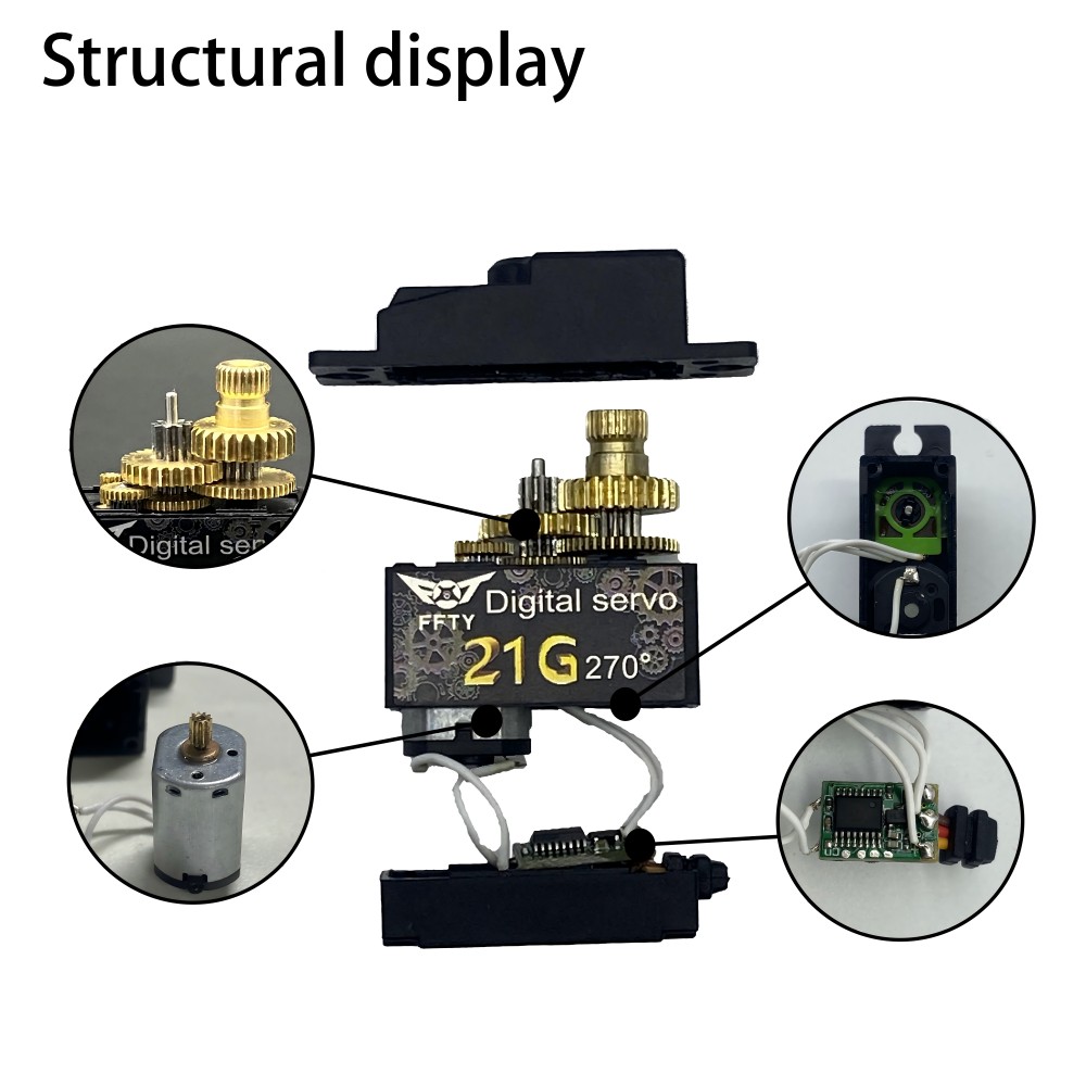 21g small servos are suitable  - огляд і ціна Smart Home Model Project