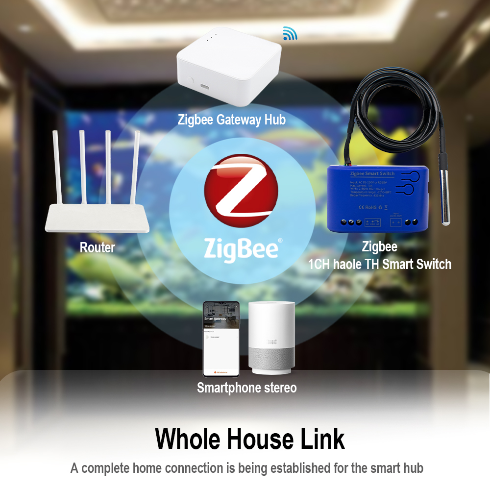 Zigbee Temperature Smart Switc - огляд і ціна Smart Home Z Wave