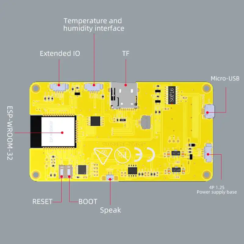 ESP32-3248S035 3.5 Inch Smart  - огляд і ціна Smart Home Kit For Arduino