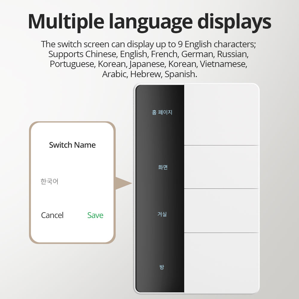 1234 Gang US Type Zigbee Push  - огляд і ціна Smart Home Hub