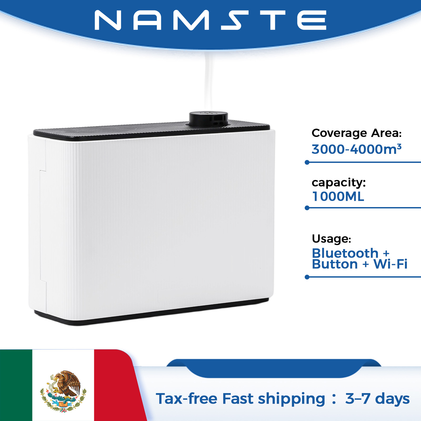 NAMSTE 1000ML Fragrance Diffus - огляд і ціна Smart Home Hotel