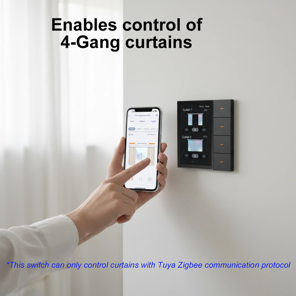 F3-pro Tuya Smart Panel ZigBee - огляд і ціна Smart Home Z Wave