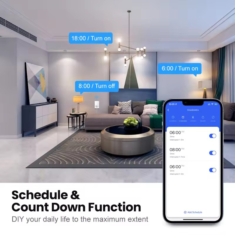 UNKAS Wifi Smart Brazil Light  - огляд і ціна Smart Light Switch