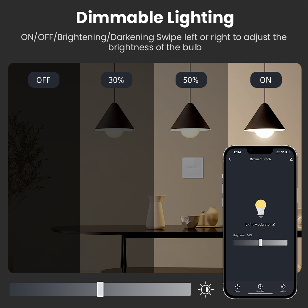 AVATTO WiFi 1/2 Gang Smart Dim - огляд і ціна Smart Light Switch