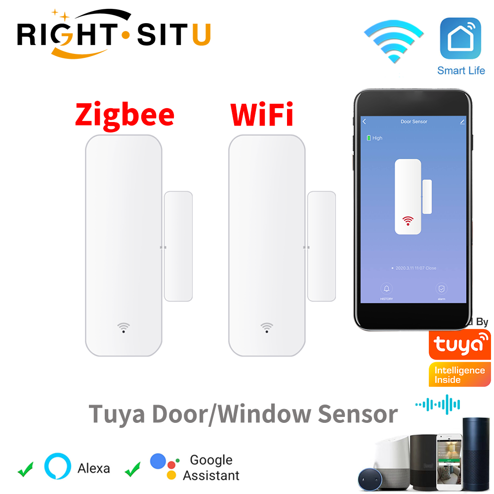 Tuya WiFi Zigbee Door Window S - огляд і ціна Smart Home Life