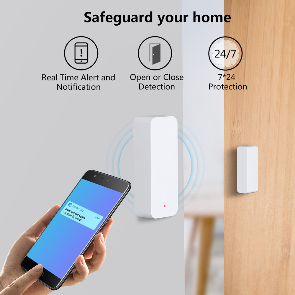 Tuya WiFi Zigbee Door Window S - огляд і ціна Smart Home Life