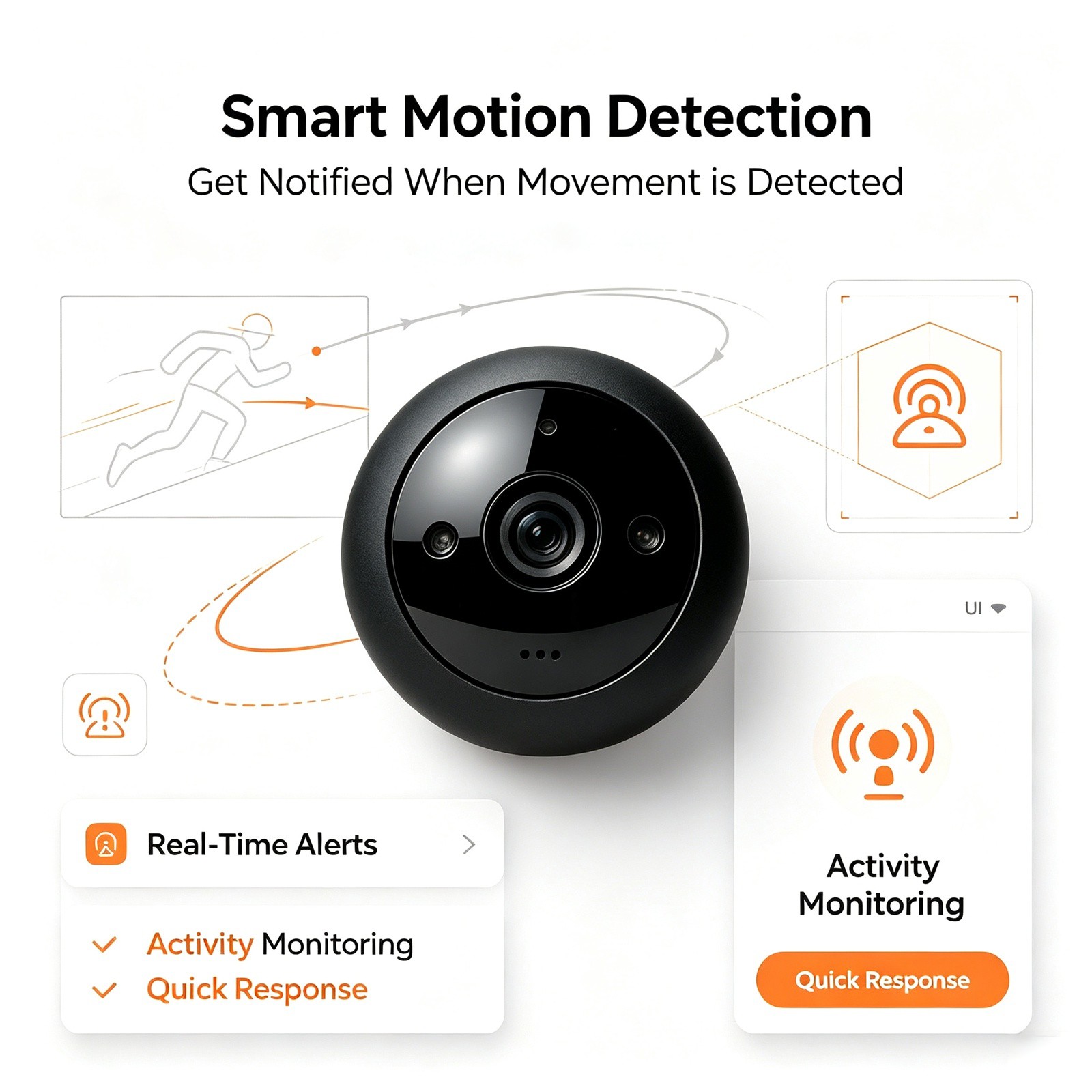 WQ31 Indoor Smart Surveillance - огляд і ціна Smart Home Devices Images