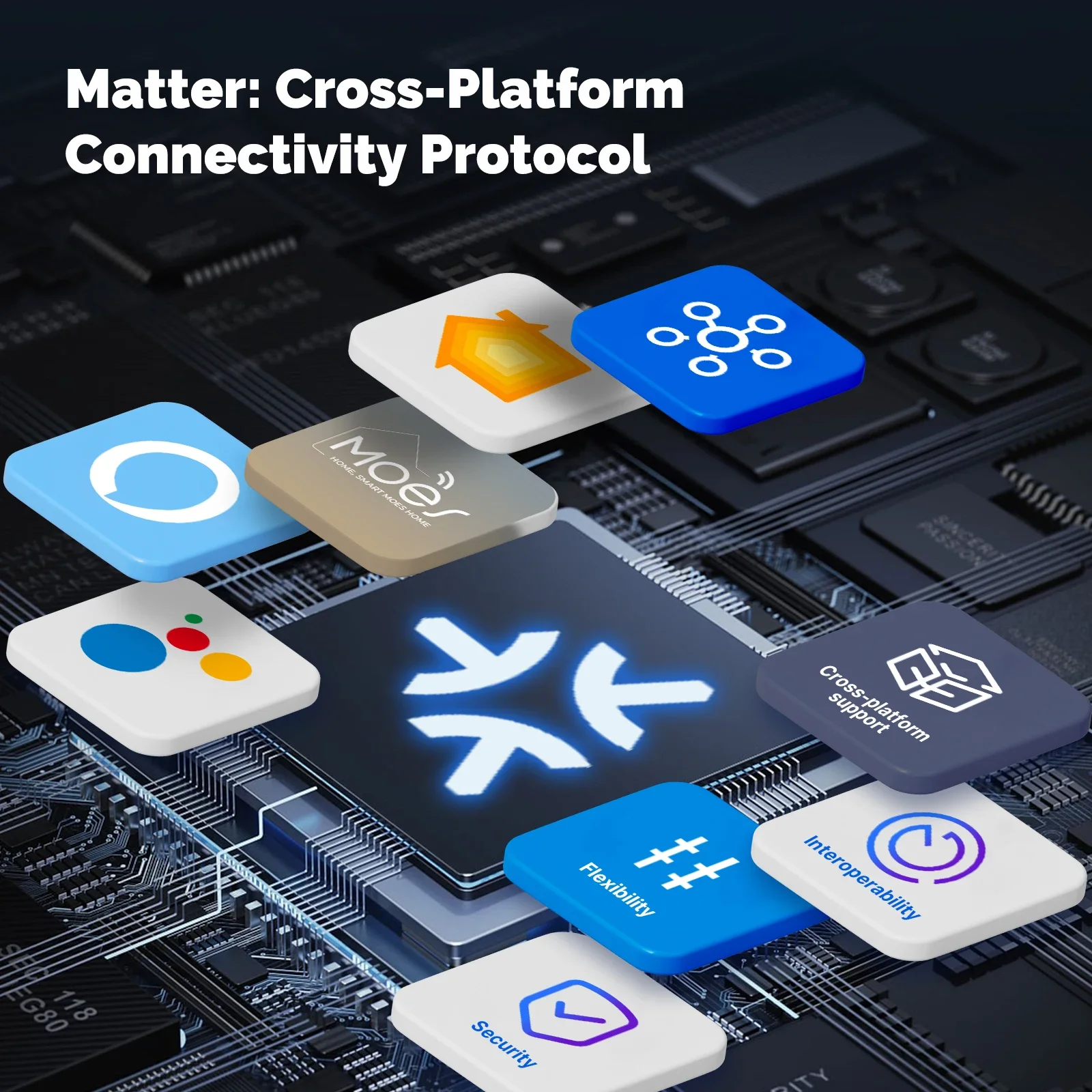 MOES Matter Tuya WiFi Smart Li - огляд і ціна Smart Light Switch