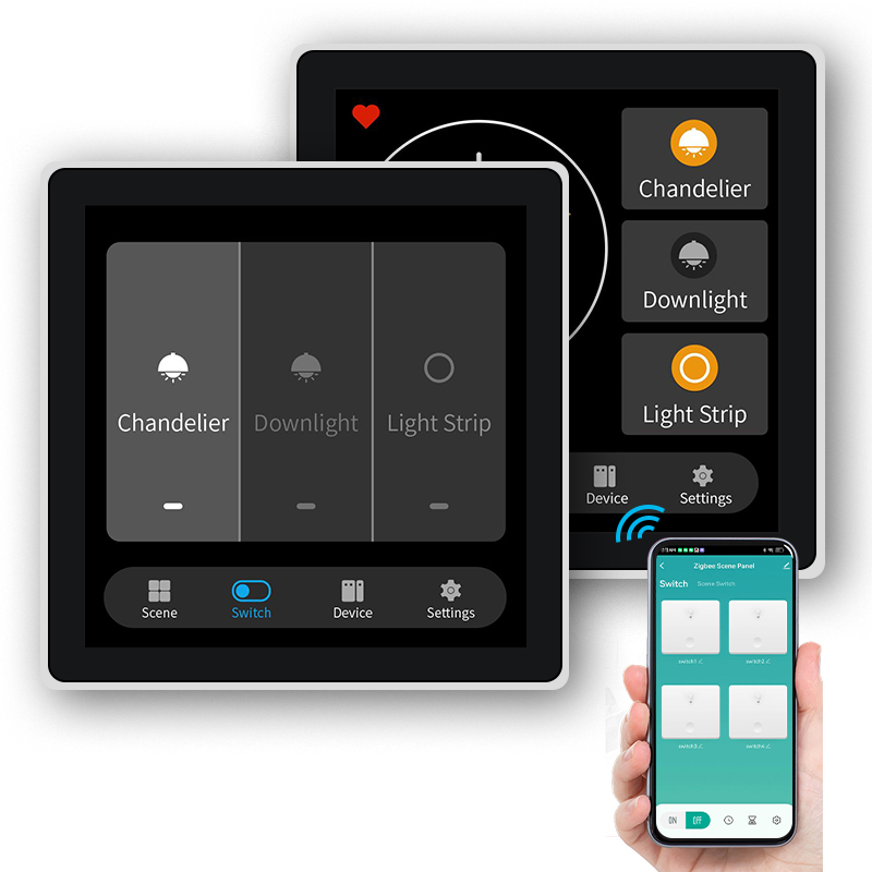 FUERS 4 Inch Touch Screen Mult - огляд і ціна Smart Home Z Wave
