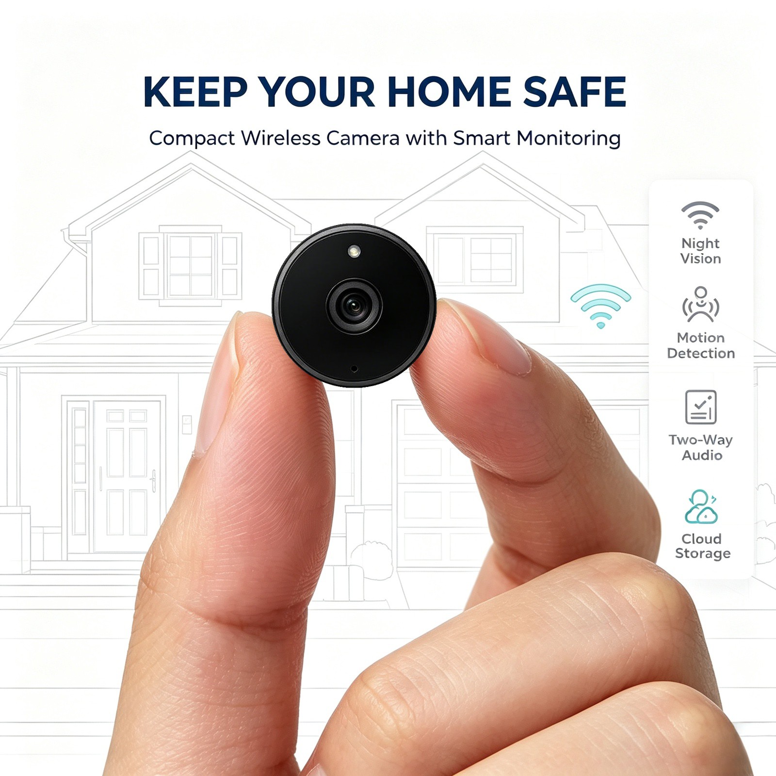 WQ28 WIFI Smart Surveillance M - огляд і ціна Smart Home Devices Images