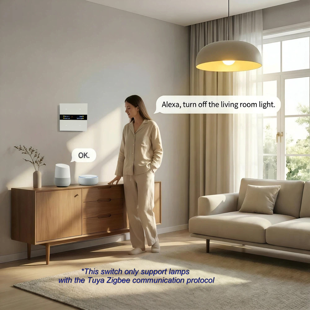 M8 Pro Zigbee Smart Switch Pan - огляд і ціна Smart Home Hotel