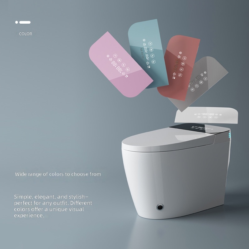 Smart Toilet, Pink, All-in-1 A - огляд і ціна Smart Home Hotel