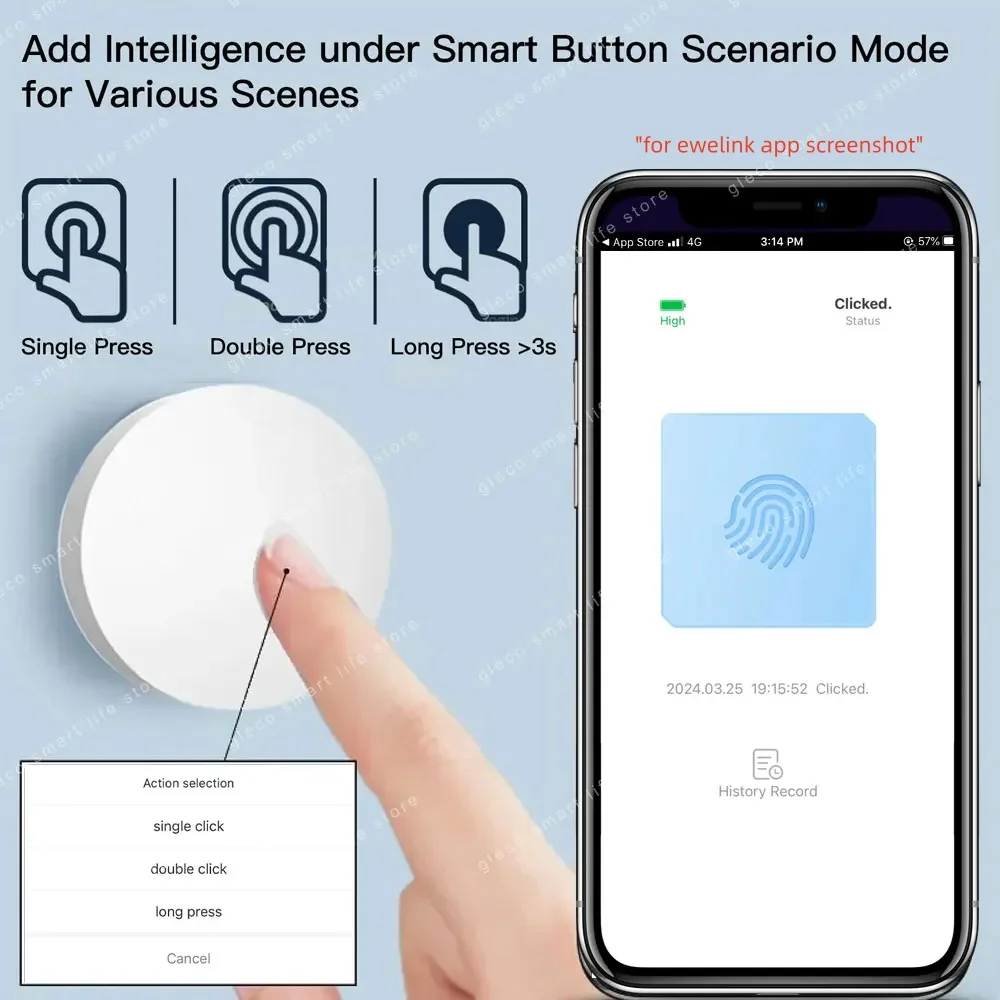 Zigbee Scene Button Push Switc - огляд і ціна Smart Home Z Wave