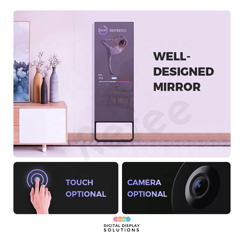 Home Smart Digital Mirror Andr - огляд і ціна Smart Home Gym Mirror